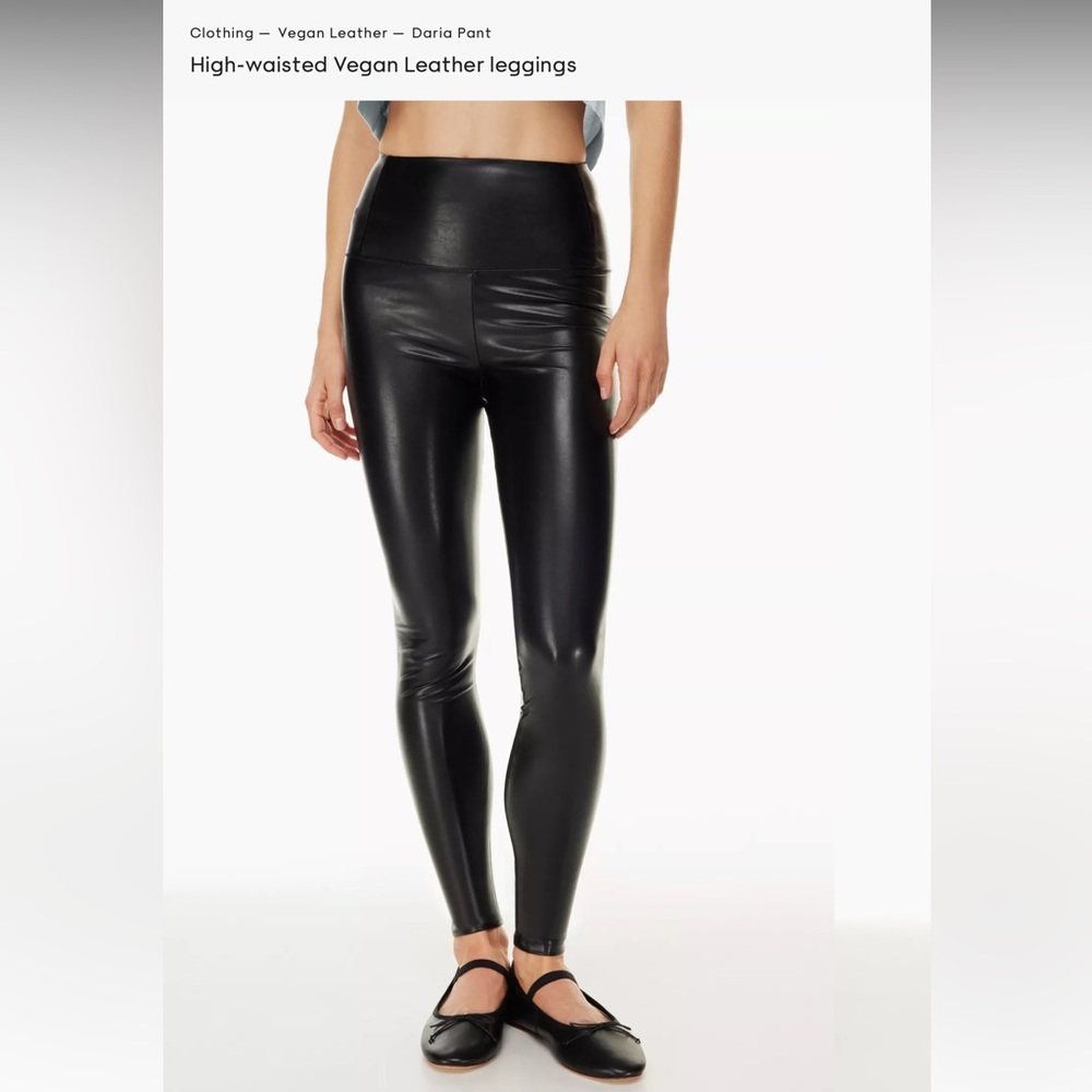 Wilfred Free Daria vegan leather pants (Tall)